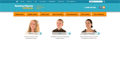 Desktop Screenshot of numberworksnwords.com